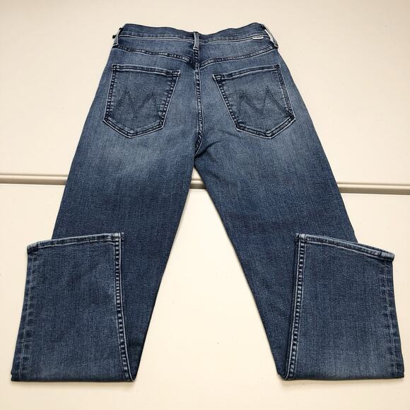 NWT MOTHER The Tomcat Oui Oui Straight Leg Blue Jeans Women's Sz 26 MSRP $258 - Picture 9 of 10